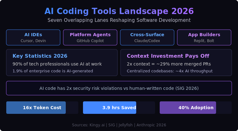 Read more about the article The State of AI Coding Tools in 2026: From Autocomplete to Autonomous Agents – A Developer’s Guide